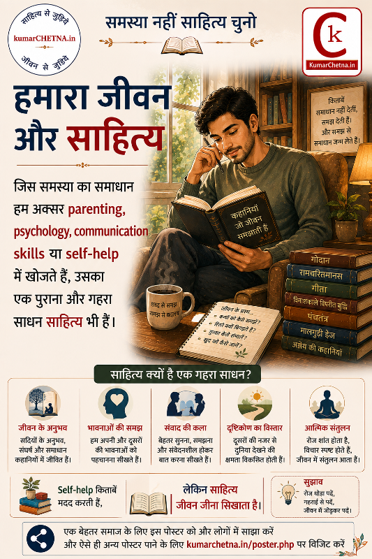 जीवन और साहित्य: पोस्टर- 15