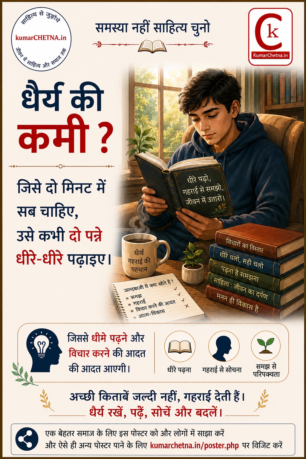 जीवन और साहित्य: पोस्टर- 21