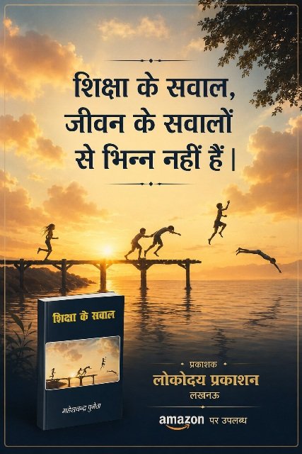शिक्षा के सवाल - महेश चन्द्र पुनेठा (लोकोदय प्रकाशन लखनऊ) -001