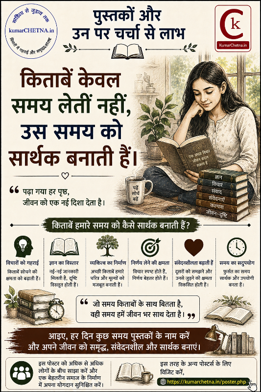 साहित्यिक पुस्तकें और प्रतियोगी युवा, पोस्टर - 005