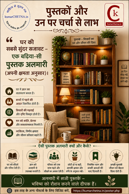 पुस्तक  और परिचर्चा  पोस्टर - 011